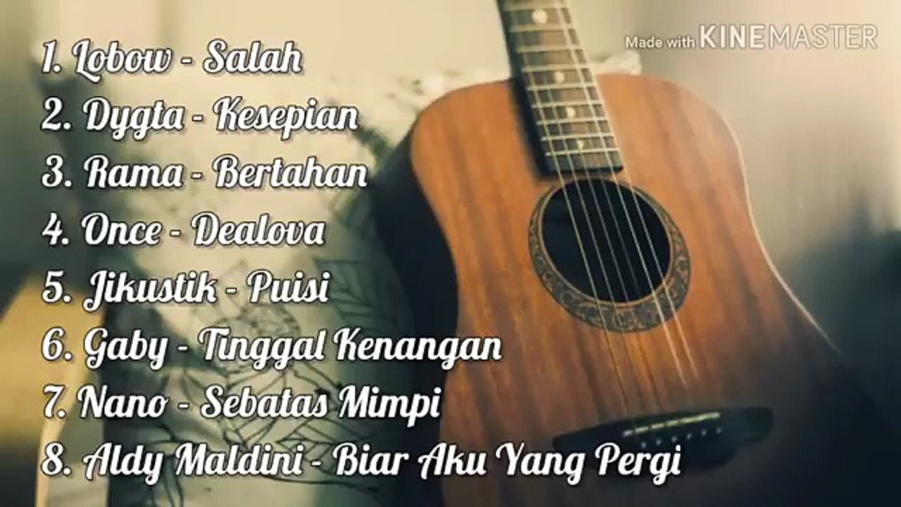Lagu Akustik Pembawa Tidur Era tahun 2000an
