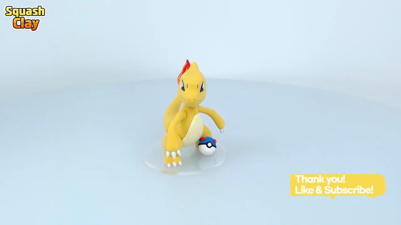 Making Pokémon Shiny Charmeleon with Clay