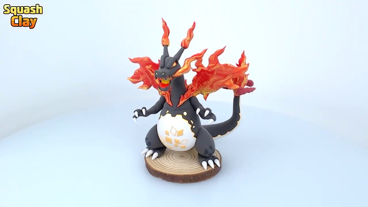 Pokémon Clay Art - Shiny Gigantamax Charizard!!