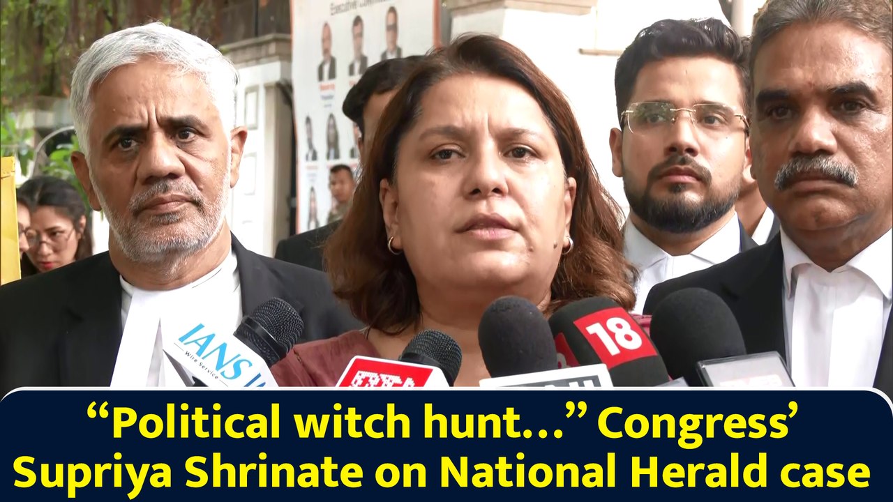 “Political witch hunt…” Congress’ Supriya Shrinate on National Herald case