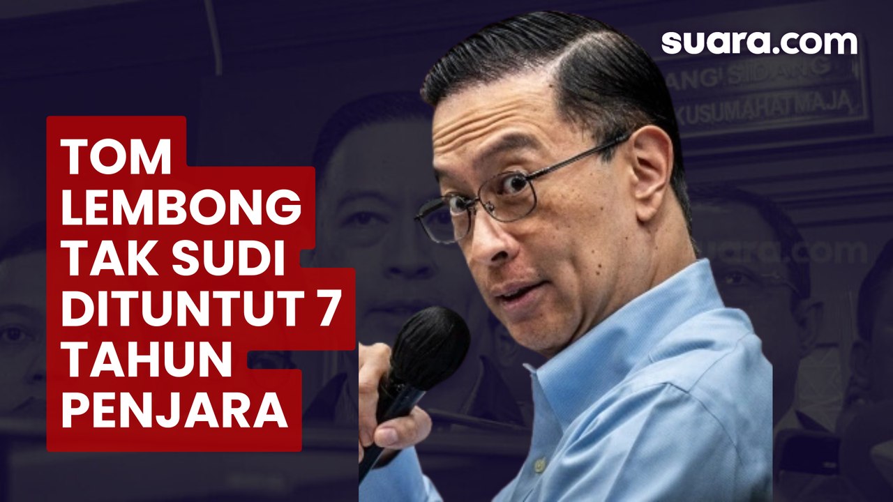 Tom Lembong Tak Sudi Dituntut 7 Tahun Bui: Apa Ini Pola Kerja Kejagung?
