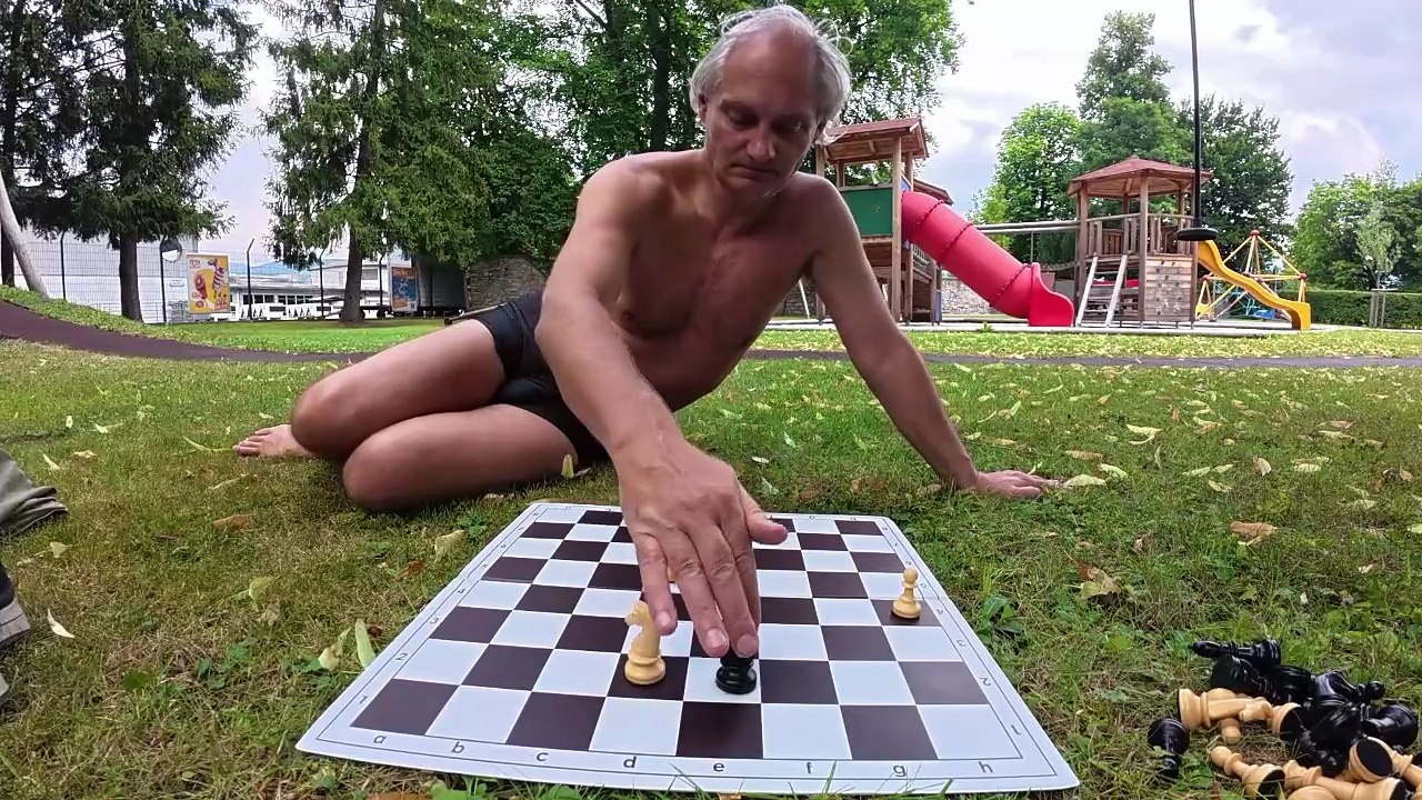 Elementary endgame –Analysis of a knight endgame