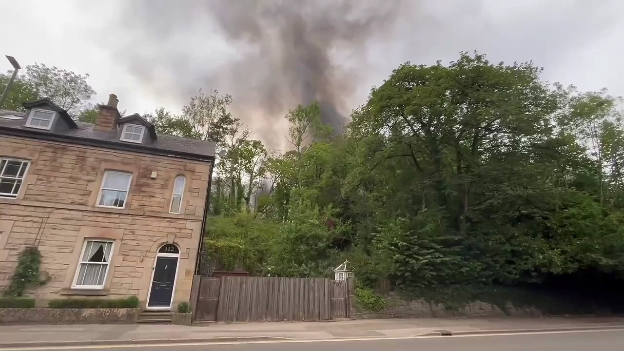 Fire in Matlock
