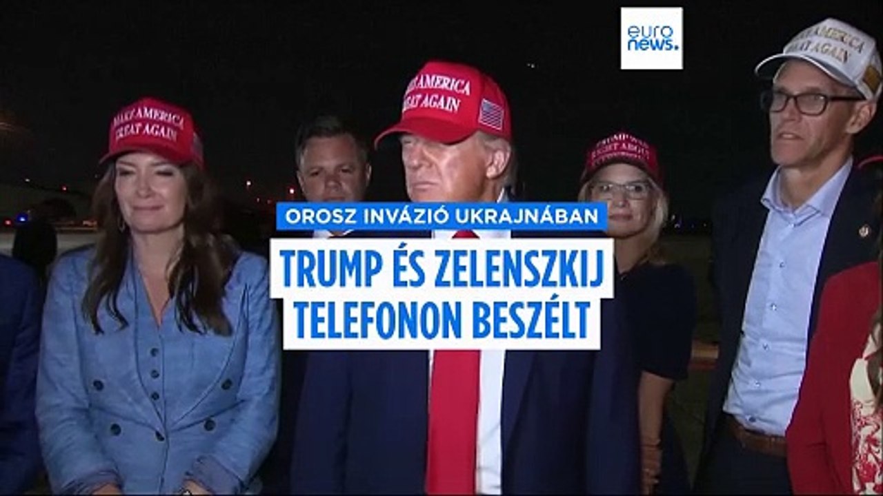 Trump és Zelenszkij telefonon beszélt egymással
