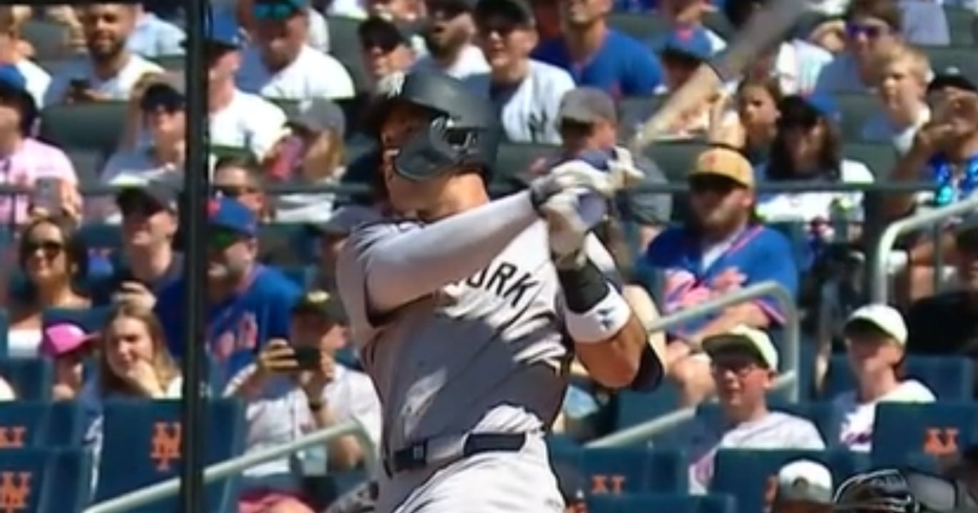 Aaron Judge aplicó su ley temprano