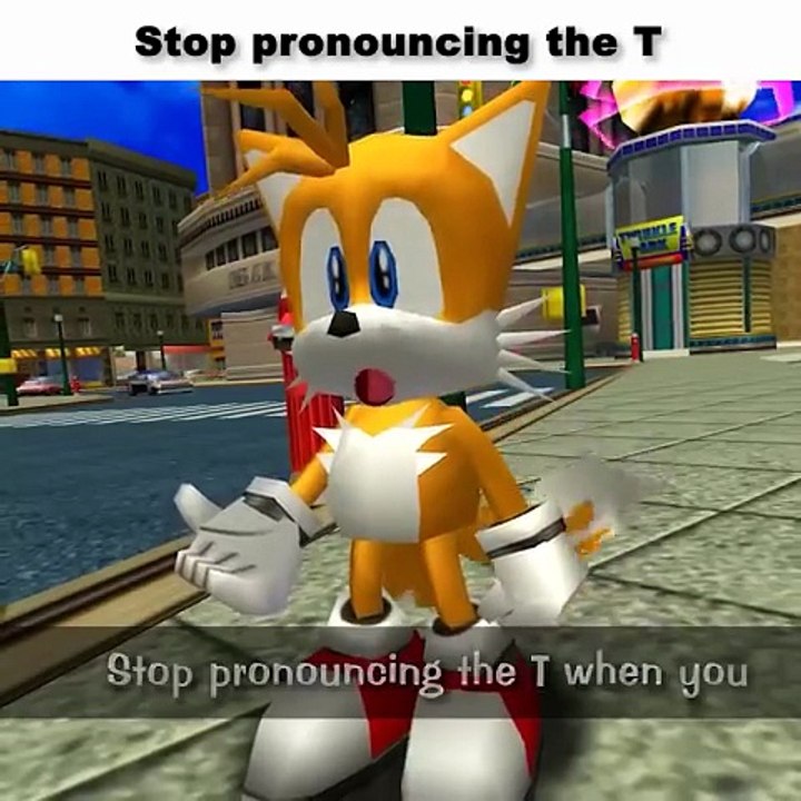 Stop pronouncing the T #sonic #memes