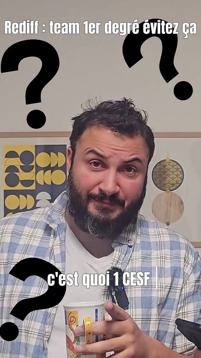 C'est quoi une CESF (Rediff)