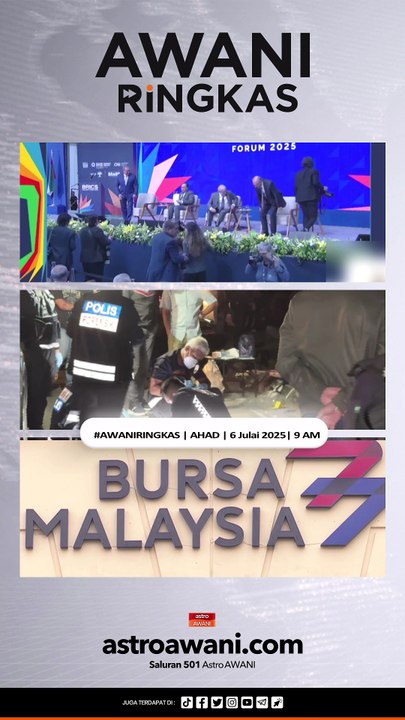 #AWANIRingkas 6 Julai 2025| 9 AM