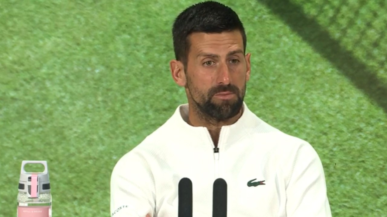 Wimbledon 2025 - Novak Djokovic : "C'est évident que nous avons des similitudes avec Jannik Sinner"