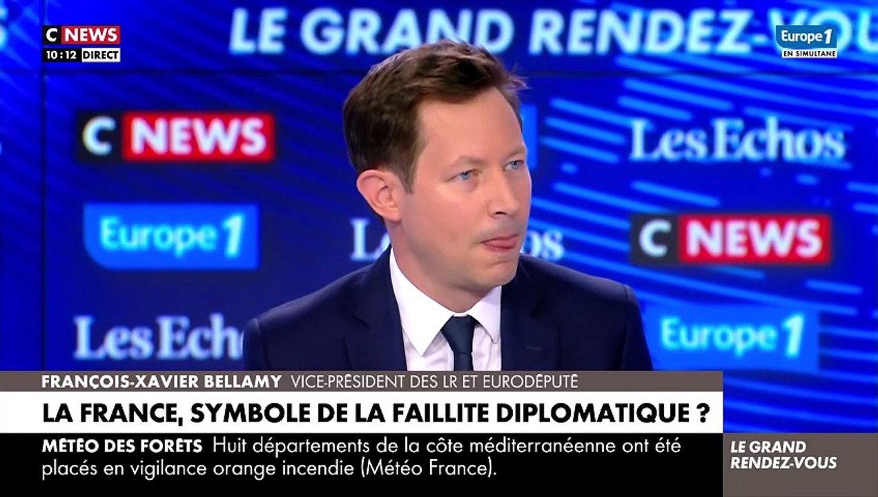 «Quand l’Algérie célèbre son indépendance, elle ne fait rien d’autre que d’insulter la France», dénonce François-Xavier Bellamy
