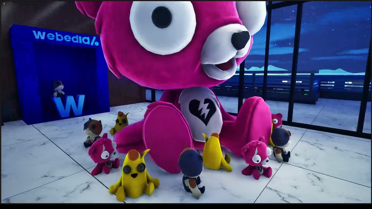 Webedia dans Fortnite à travers une map dédiée !