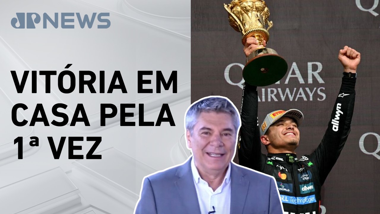Lando Norris vence histórico GP da Grã-Bretanha