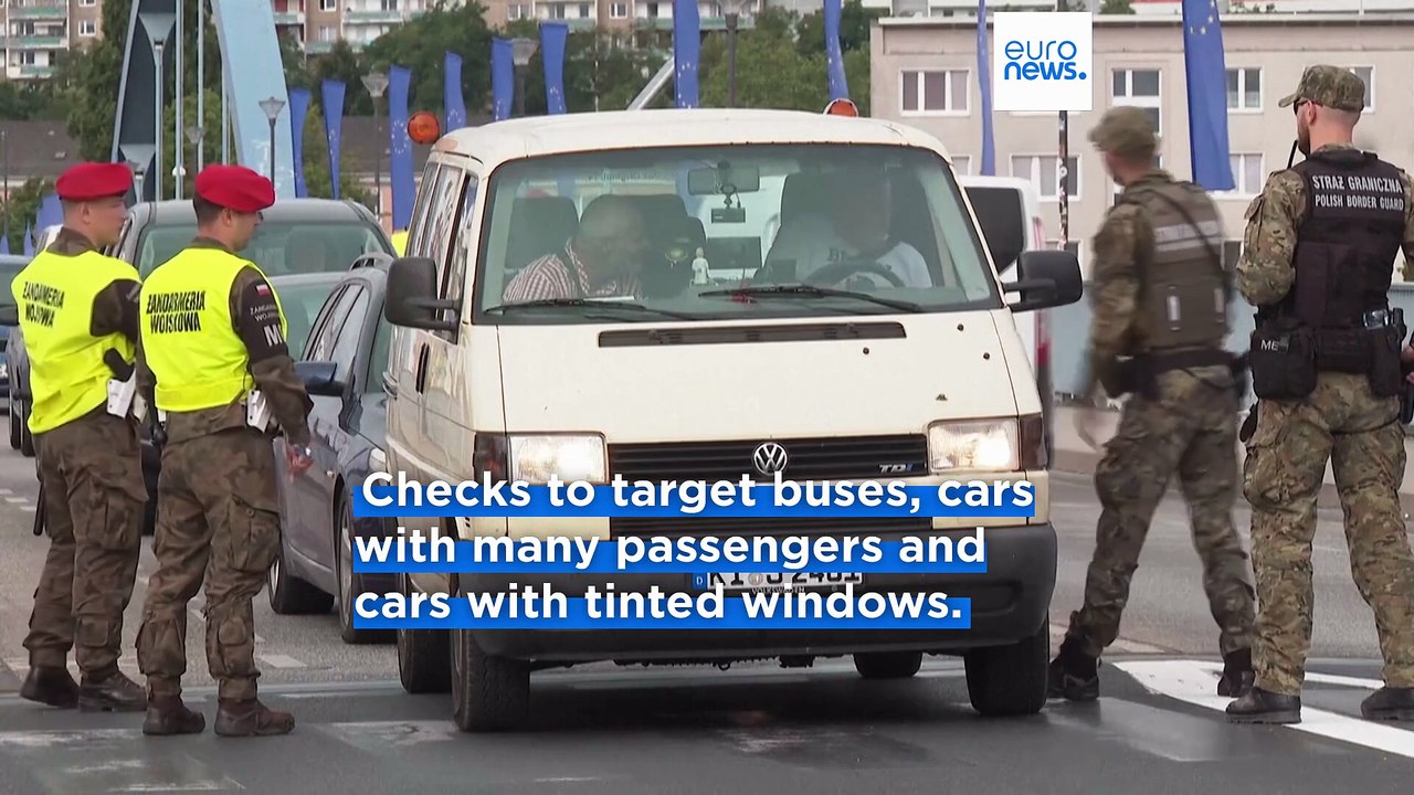 Poland reinstates border controls with Germany and Lithuania