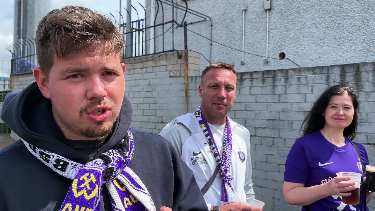 Erzgebirge Aue fan's view on Northern Ireland scenery and Glenavon football ground