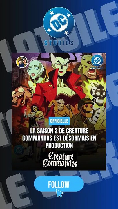 NEWS DC CREATURE COMMANDOS S2