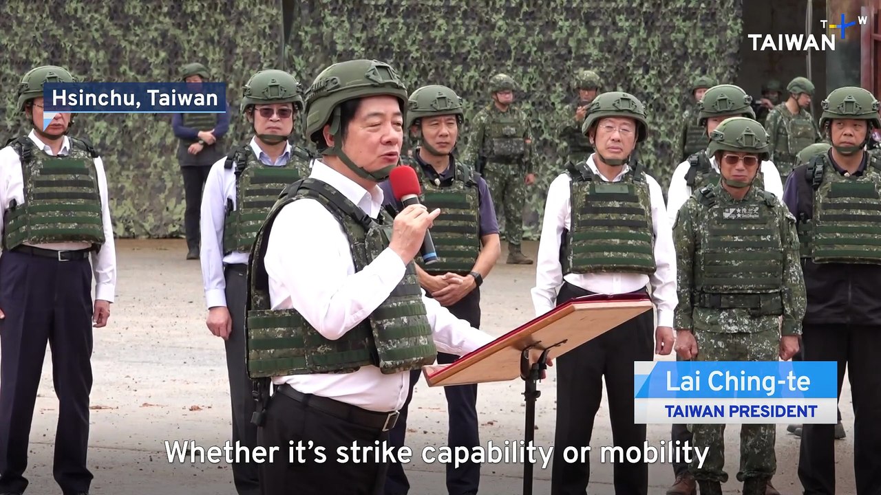 Taiwan's Military Showcases Abrams Tank Firepower