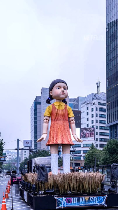 영희 외출 준비 완료! #오징어게임