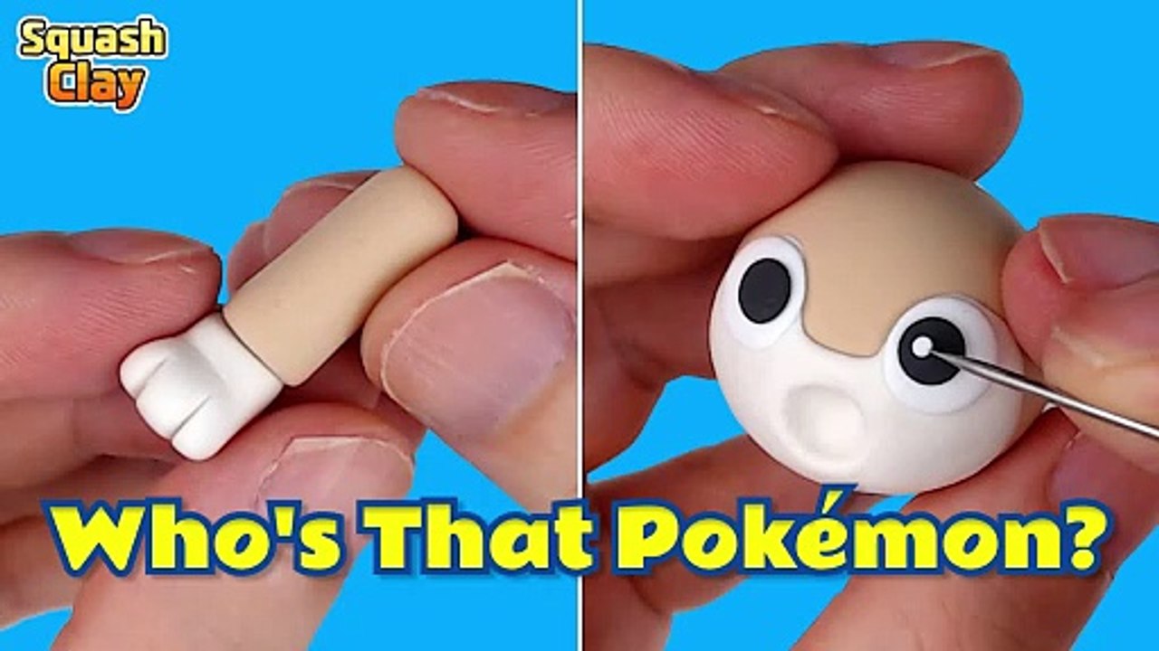 Who's that Pokémon? Make Cool Pokemon With Clay