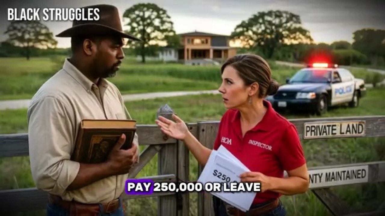 HOA Demanded $250,000 from Black Man’s Inherited Ranch — Didn’t Know They Built on His Land