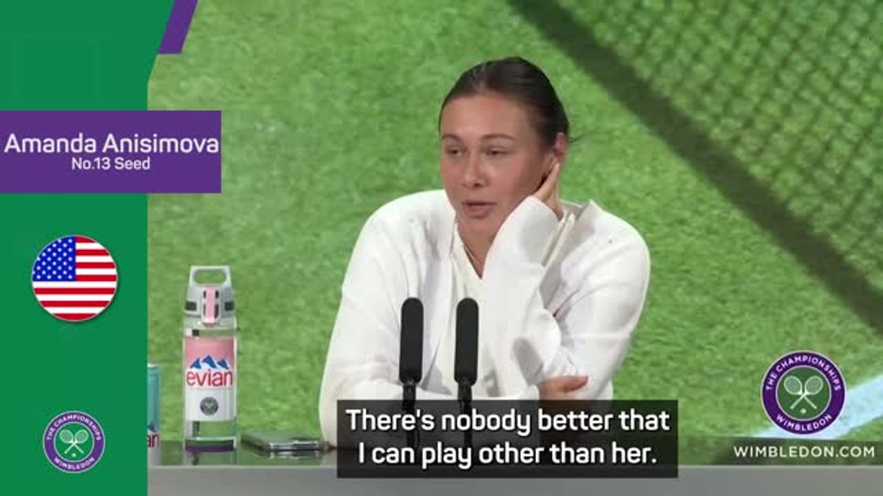 Anisimova boasts 'best possible chance' in Sabalenka semi-final