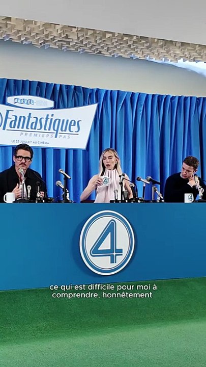 J'ai pu poser une question au cast des 4 fantastiques