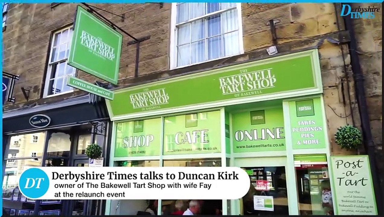 The Bakewell Tart shop relaunch event