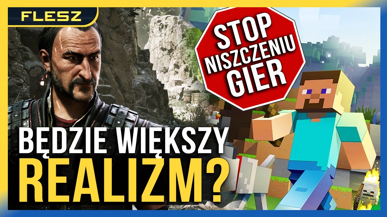Gothic Remake idzie w... realizm? Stop Killing Games wsparte przez twórcę Minecrafta! - FLESZ
