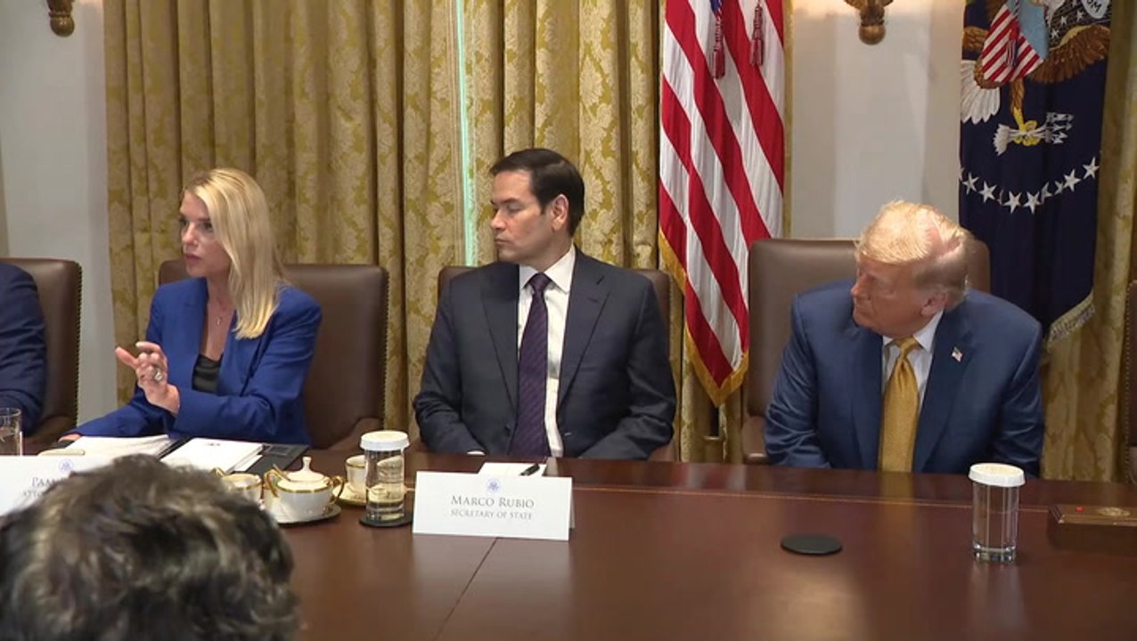 Attorney General Pam Bondi tries to explain the missing minute from Epstein prison video