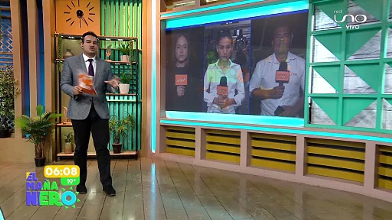 DESPLIEGUE POLICIAL A PREDIO