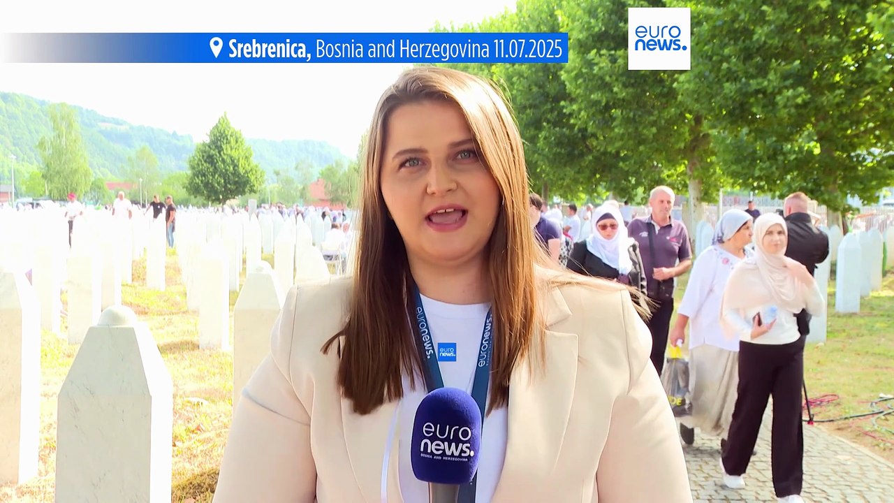 Thousands gather to mark the 30th anniversary of genocide in Srebrenica