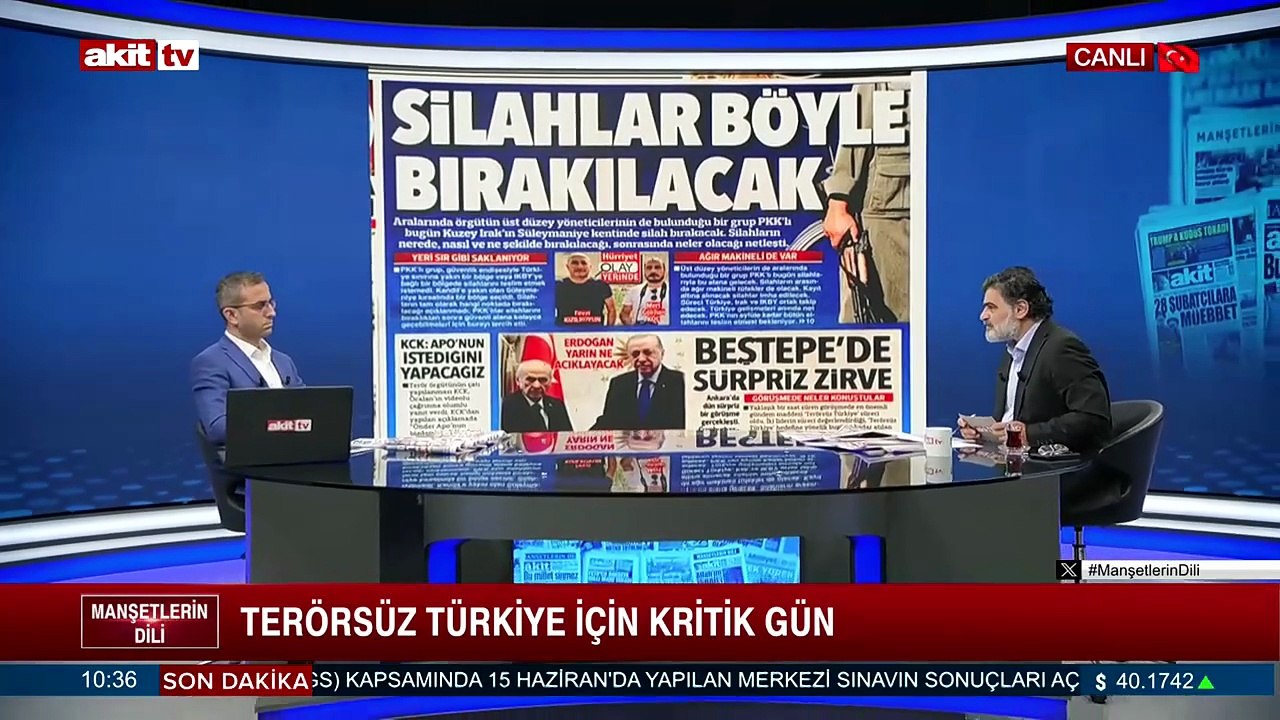 Türkiye’nin bu işten zararı ne ahlaksızlar! PKK silah bıraktı, onlar karalar bağlıyor