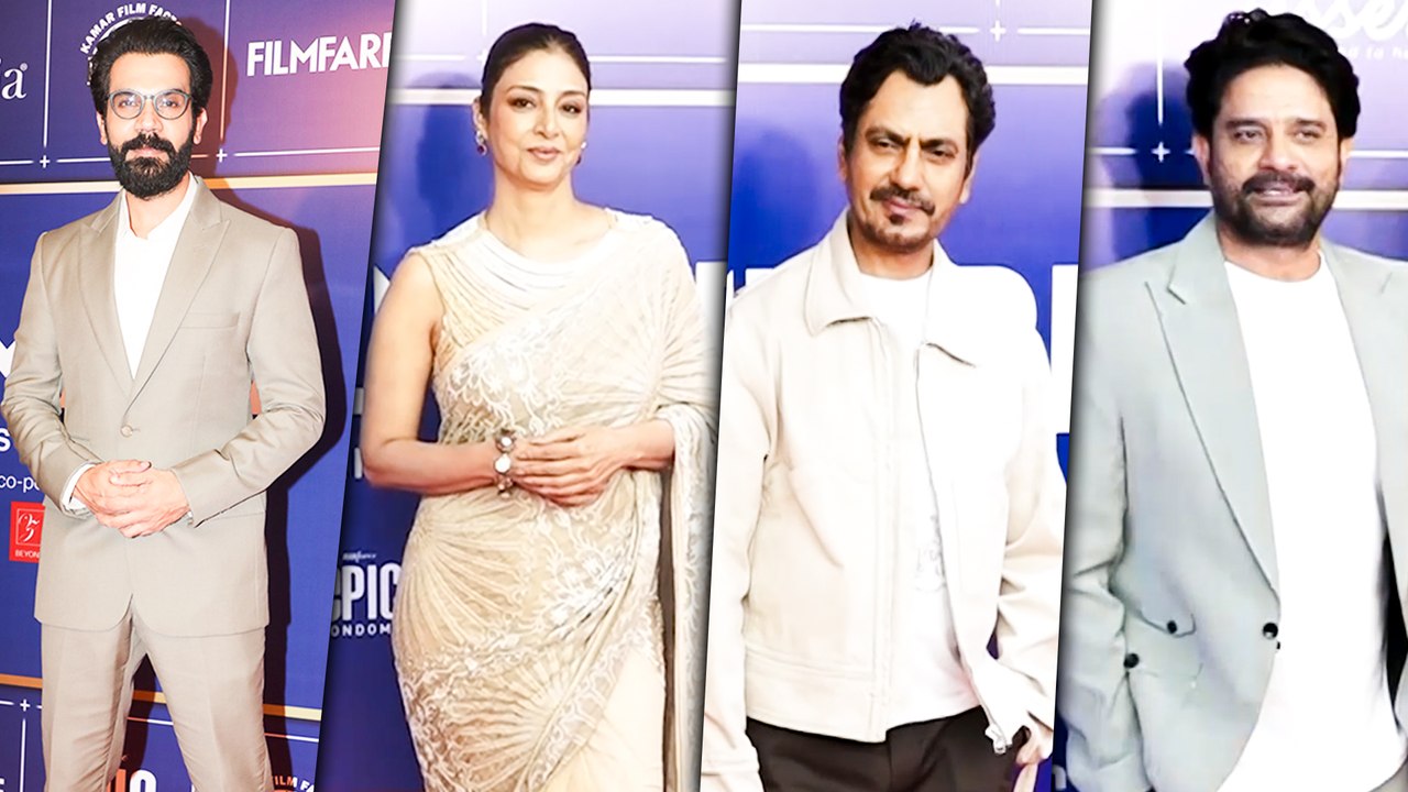 Filmfare Marathi Awards 2025: Tabu, Jaideep Ahlawat, Rajkummar Rao & Nawazuddin Siddiqui Grace!