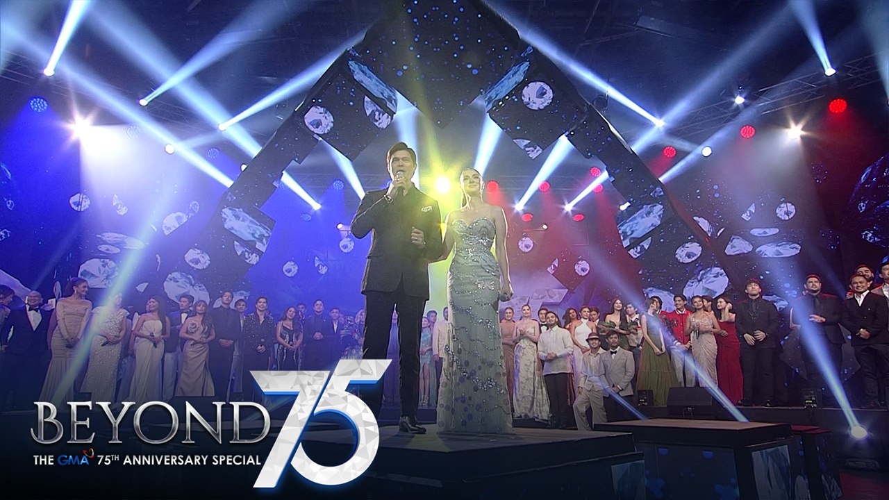 Dingdong Dantes and Marian Rivera welcome more years with GMA Network! | GMA Beyond 75