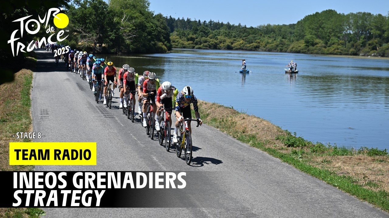 Ineos Grenadiers Radio: Strategy - Stage 8 - Tour de France 2025