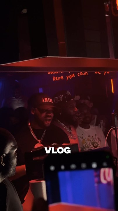 Vlog immersion à la Release party de Burna !