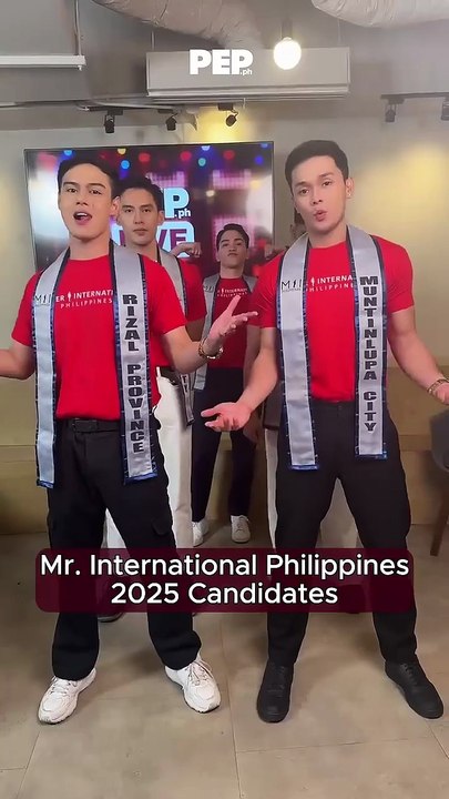 Mister International PH 2025 Candidates | PEP #shorts