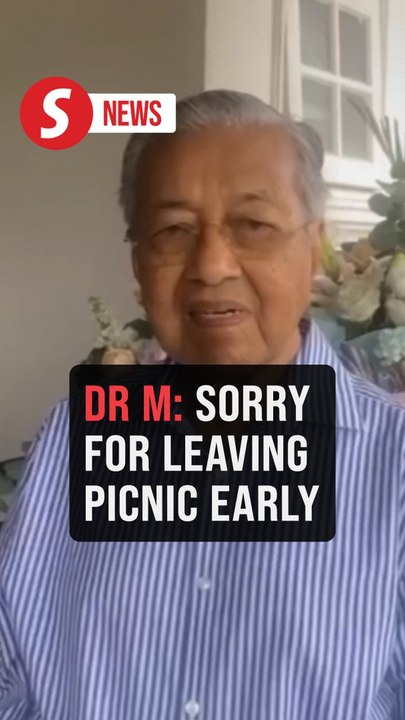 Dr Mahathir apologises for leaving birthday picnic early due to fatigue