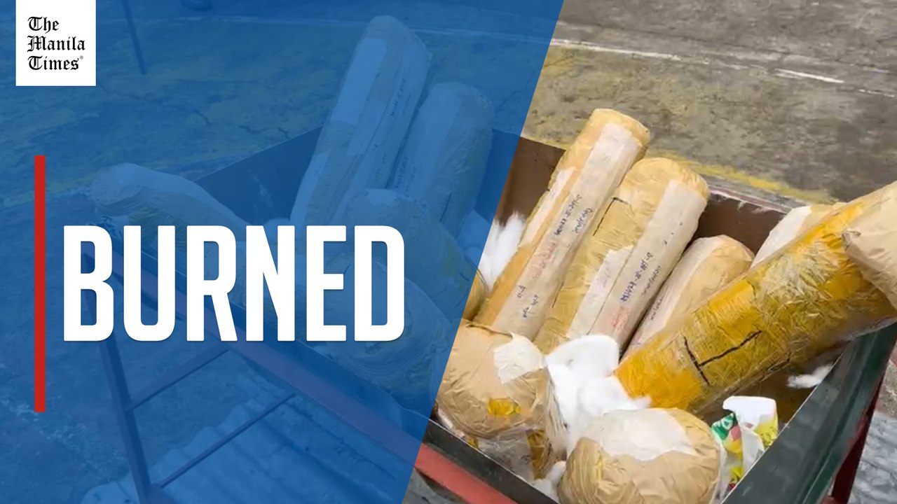 Seized marijuana destroyed