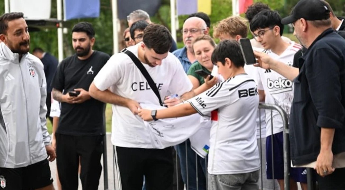 Orkun Kökçü Beşiktaş Kampına Katıldı 🖤⚽