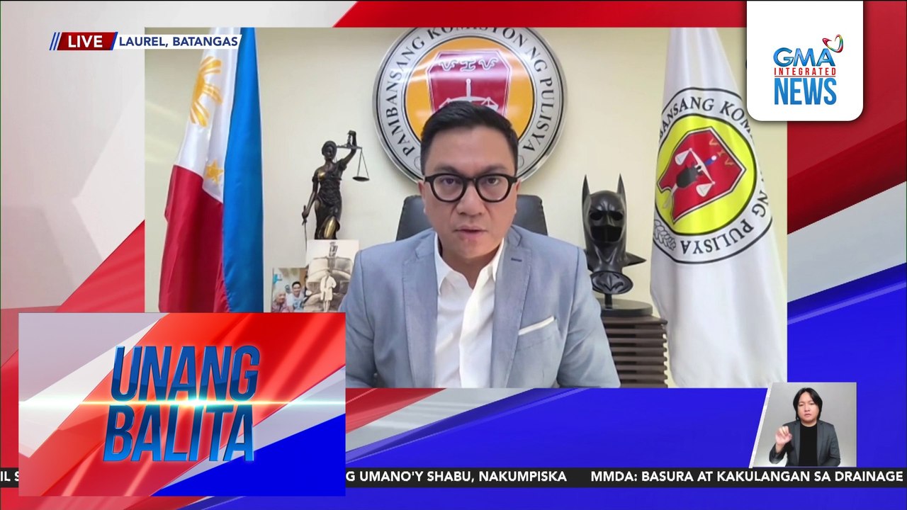 Panayam kay Atty. Rafael Vicente Calinisan, Vice Chairperson/Executive Officer, NAPOLCOM | Unang Balita