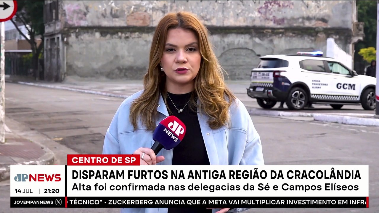 Furtos disparam na antiga região da Cracolândia