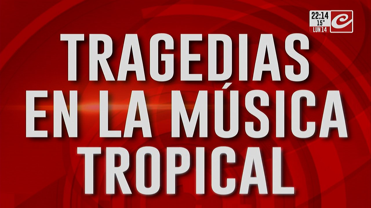 Tragedia en la música tropical