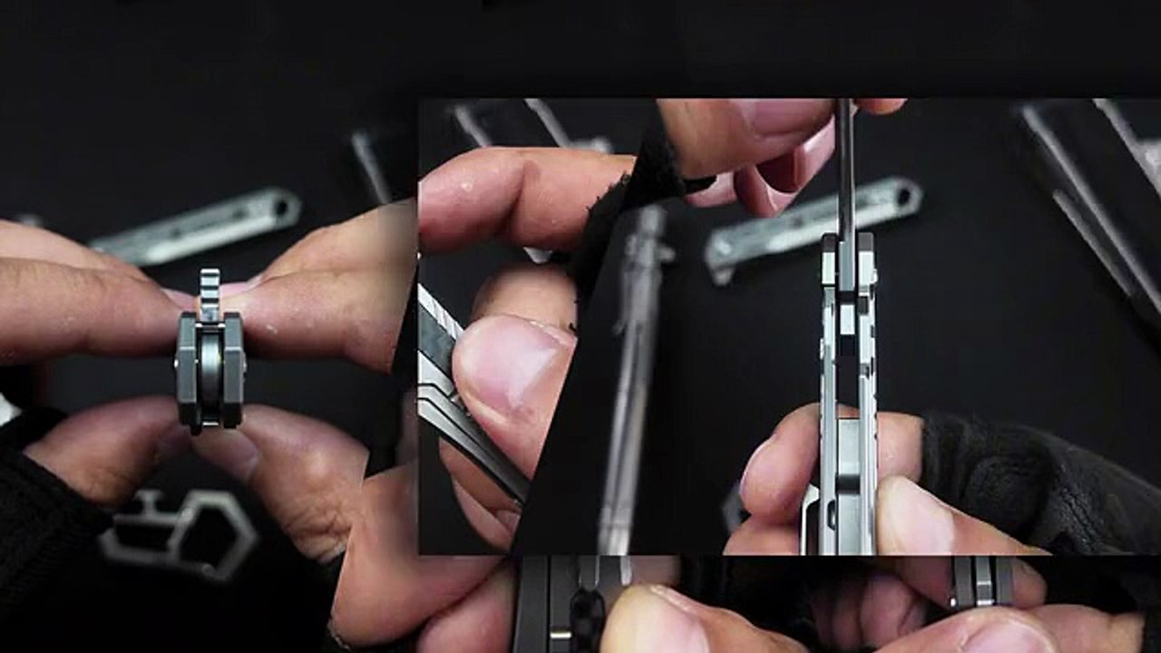 Titanium Multifunctional Folding Utility knife