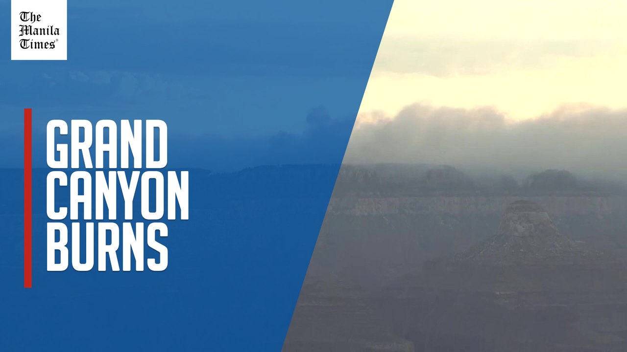 Grand Canyon hit by wildfire