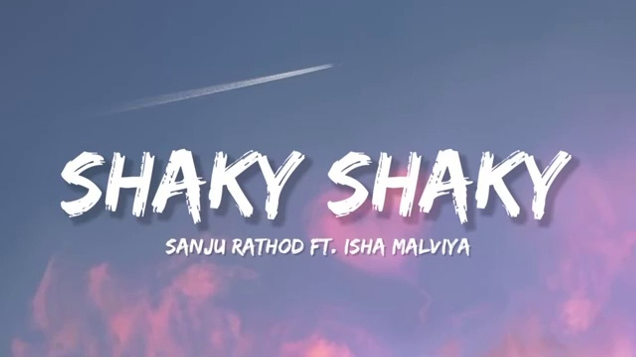 Shaky Shaky - Sanju Rathod FT. Isha Malviya (Lyrics) | Lyrical Bam Marathi