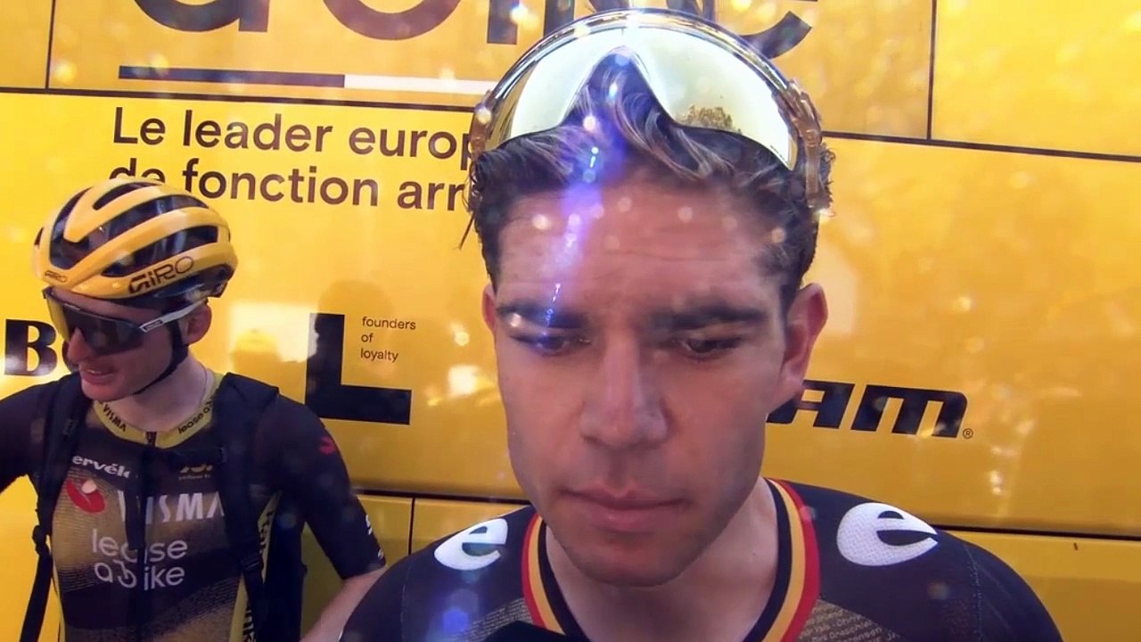 Tour de France 2025 - Wout Van Aert : "Mathieu van der Poel était juste un petit peu meilleur..."
