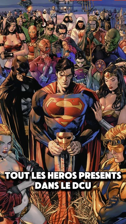 Tout les héros du DCU 😱