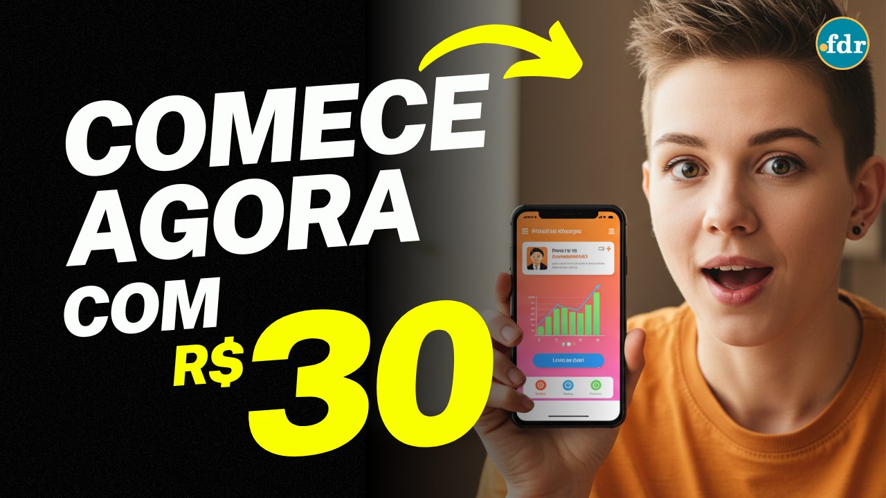 COMO COMEÇAR A INVESTIR COM POUCO DINHEIRO EM 2025 (SEM ENROLAÇÃO!)