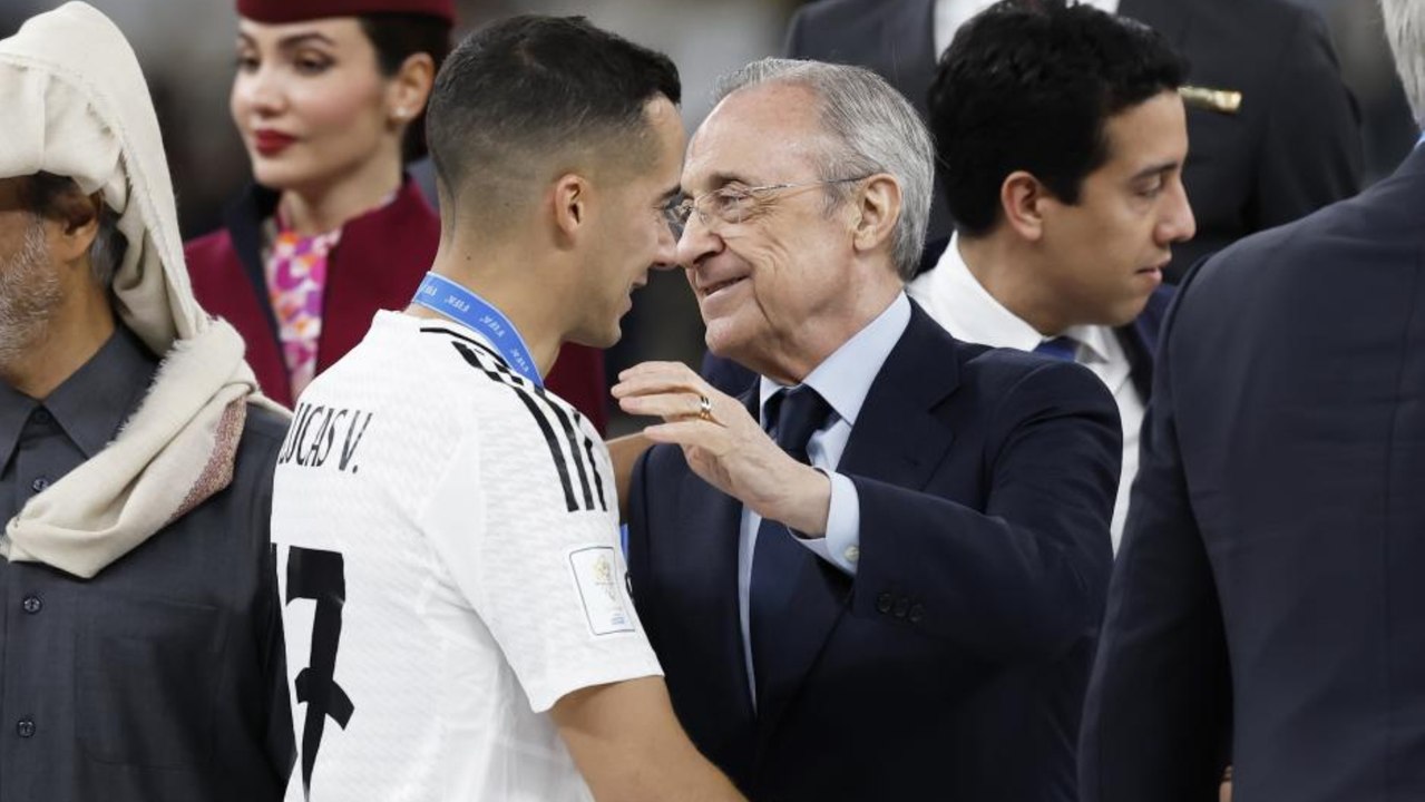 El agradecimiento de Florentino a Lucas Vázquez