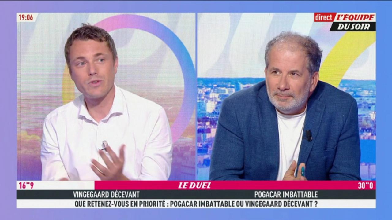 Pogacar imbattable ou Vingegaard décevant ? - L'Équipe du Soir - extrait